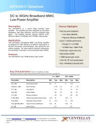 UATS30S1C Datasheet DC to 30GHz Broadband ... - HIK-Consulting