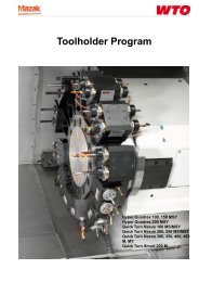 Toolholder Program - Mittman Industrial Equipment