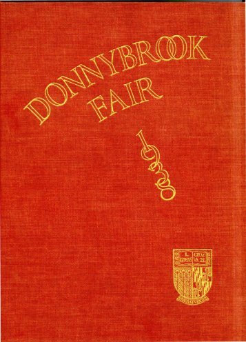donnybrook fair - Goucher College