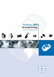 Preisliste Gewindefittings.pdf Pricelist Threaded fittings