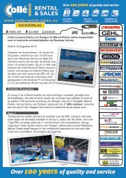 raceverslag wc weekend colle rental & sales danny - Raceway Venray