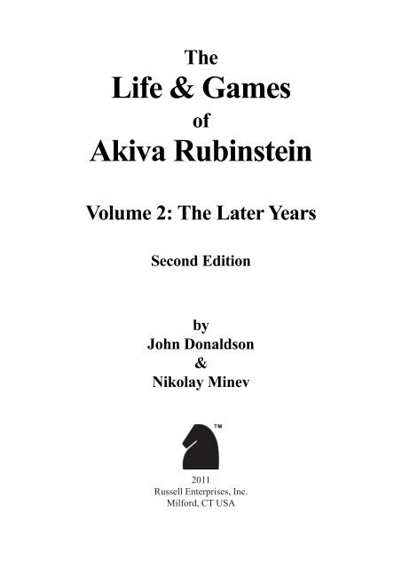 Alekhine in the Americas  John Donaldson, Nikolay Minev, Yasser Seirawan