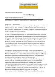 Pressemitteilung - Susanne Wetterich Kommunikation