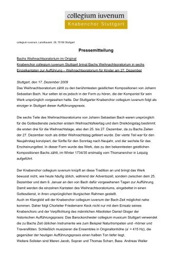 Pressemitteilung - Susanne Wetterich Kommunikation