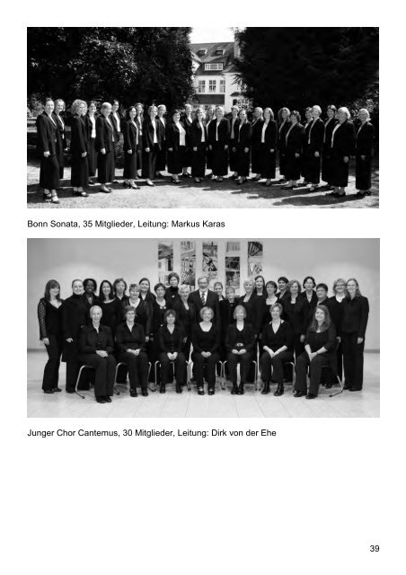 Programm 8. Landes-Chorwettbewerb 2009 - Landesmusikrat NRW