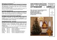 Ev.-Luth. Kirchgemeinde Ottendorf-Okrilla