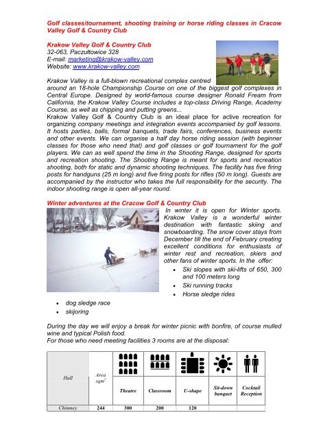 Cracow MICE Manual _updated February 08_ - Viahansa.com