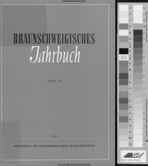 braunschweigisches jahrbuch - Digitale Bibliothek Braunschweig