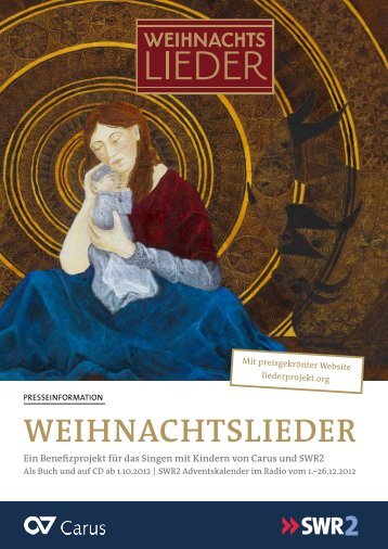 Weihnachtslieder - Liederprojekt