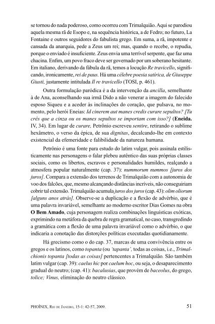 Revista Phoînix - Ano 15, volume 1