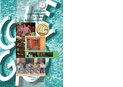 Annual Report a.a. 2004/05 - Collegio Einaudi