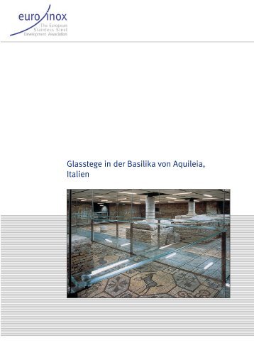 PDF: Glasstege in der Basilika von Aquileia, Italien - Euro Inox