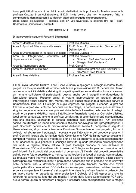 Verbale Collegio Docenti n. 4 del 02.10.2012 - Roncalli Sarrocchi