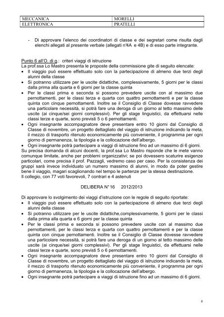 Verbale Collegio Docenti n. 4 del 02.10.2012 - Roncalli Sarrocchi