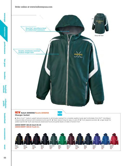 holloway outerwear - Impress Graphics, Inc