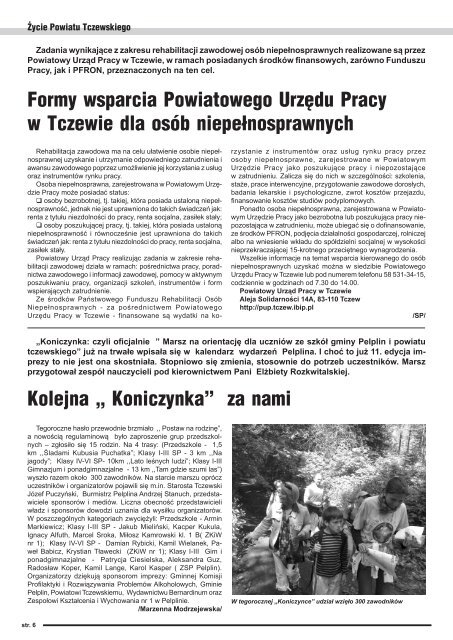 Życie Powiatu Tczewskiego 2012.02.pdf [pobierz] - Powiat Tczewski