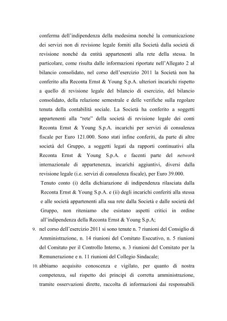 Relazione del collegio sindacale - Geox.biz