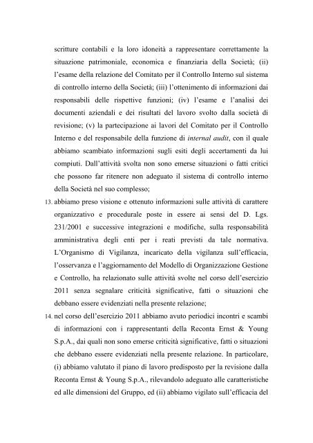 Relazione del collegio sindacale - Geox.biz