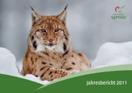 Jahresbericht 2011 - Naturpark Spessart