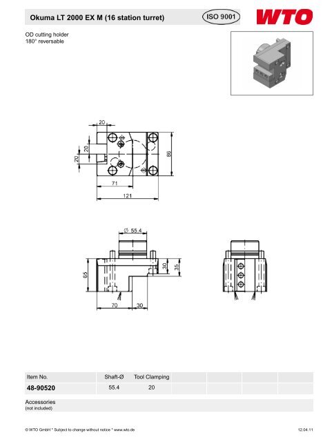 Dimac 2000l Okuma LT 2000 EX M (16 station turret) - Dimac Tooling