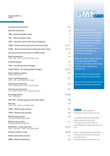 Taper Specifications - AKN