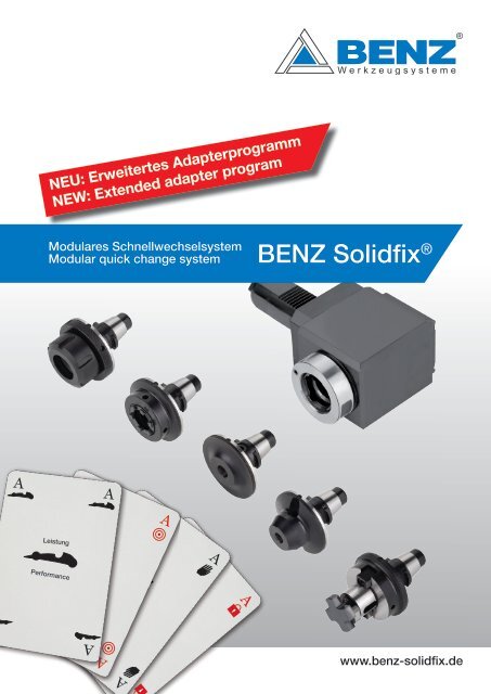 NEU: Erweitertes Adapterprogramm NEW: Extended ... - Benz Inc