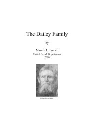 The Dailey Family - French, Marvin
