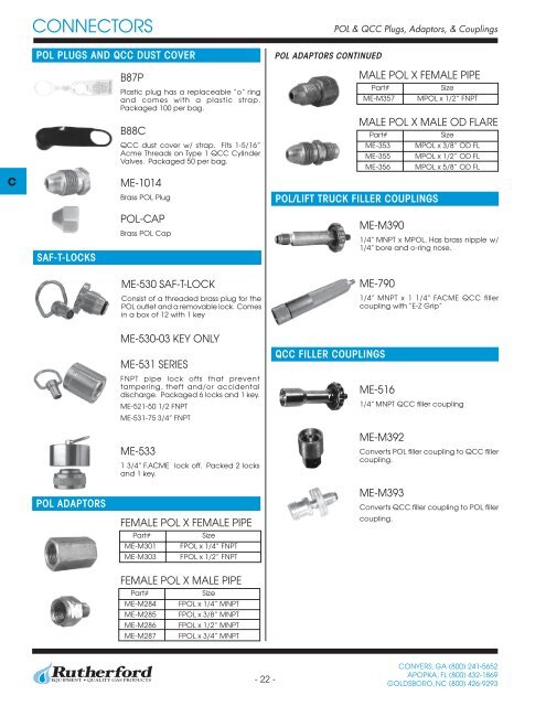 Connectors & Adapters - COMMQUEST INC