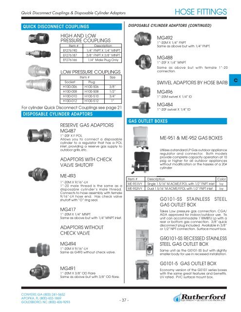 Connectors & Adapters - COMMQUEST INC