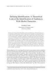 Defining Identification: A Theoretical Look at the Identification of ...