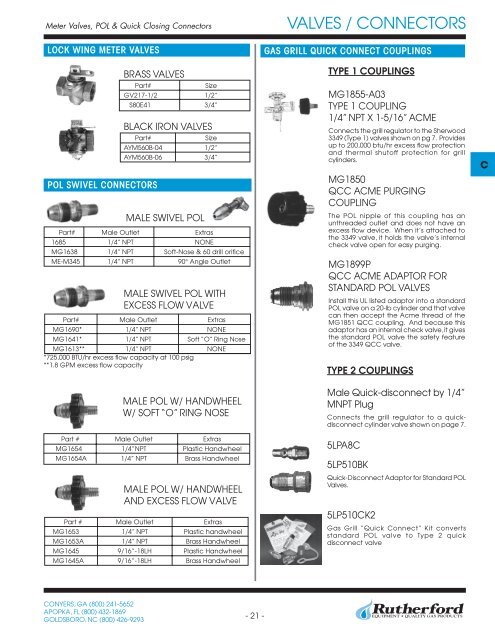 VALVES - COMMQUEST INC