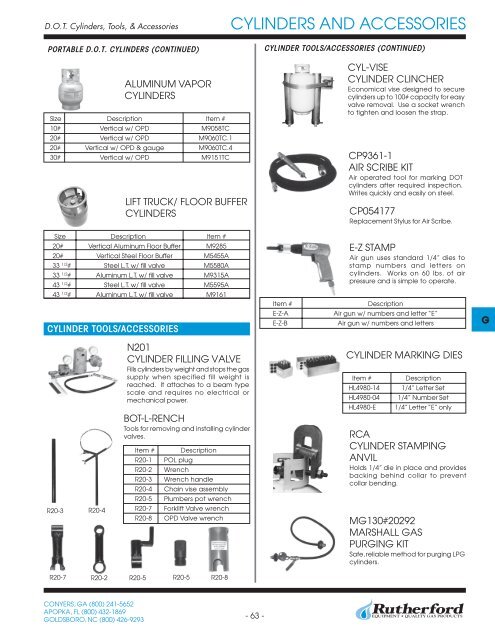 TANKS & CYLINDERS - COMMQUEST INC