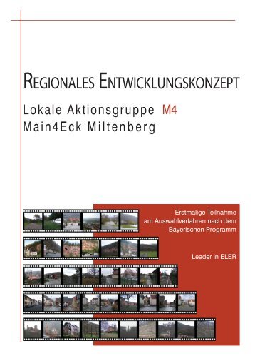 regionales entwicklungskonzept - Lokalen AktionsGruppe Main4Eck ...