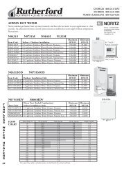 Tankless Water Heater - COMMQUEST INC