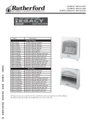 Space Heaters - COMMQUEST INC