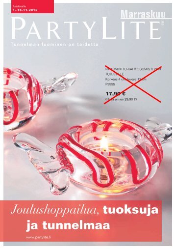 Joulushoppailua, tuoksuja ja tunnelmaa