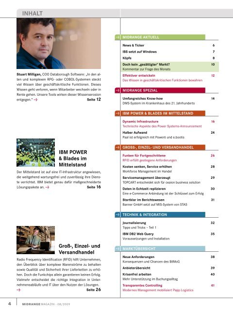 SChWERPUNKT - Midrange Magazin