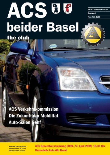 Ausgabe 1-2009 - Sektion beider Basel