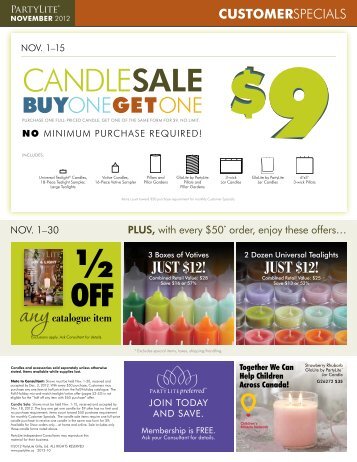 JUST $12! - PartyLite Consultant Business Center