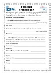 Der Spielplan - Main-Netz