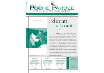 L' Educati alla carità - Fondazione Banco Alimentare