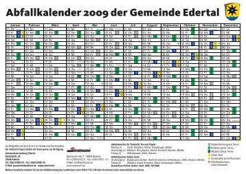 Bauschutt, Baum- und Strauchschnitt - Gemeinde Edertal