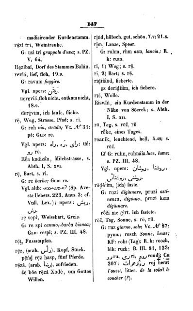 FORSCHUNGEN DIE IRANISCHEN NORDGHALOÄER