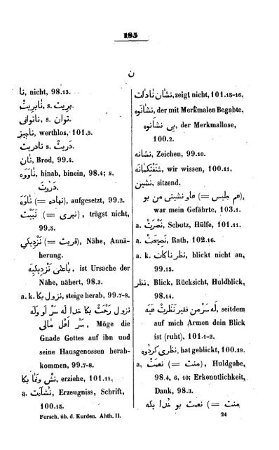 FORSCHUNGEN DIE IRANISCHEN NORDGHALOÄER