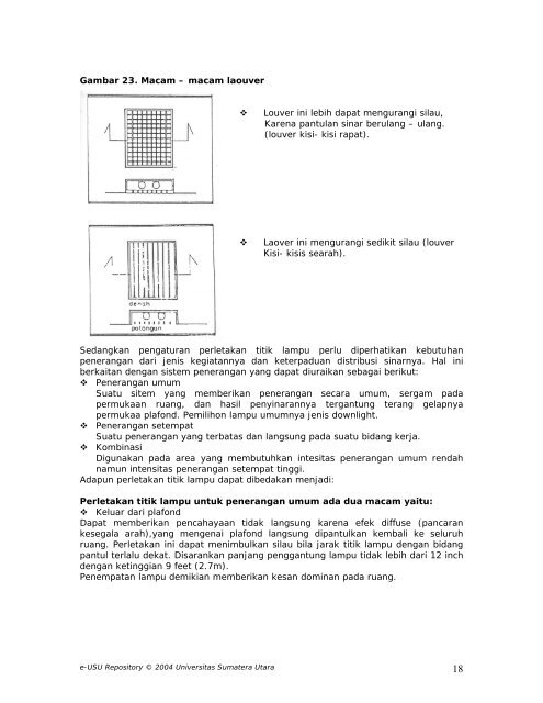 Pengaruh Pengkondisian Udara, - USU Institutional Repository ...