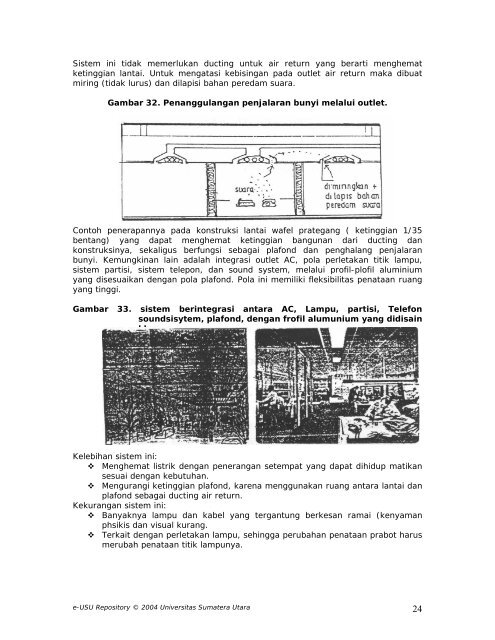 Pengaruh Pengkondisian Udara, - USU Institutional Repository ...