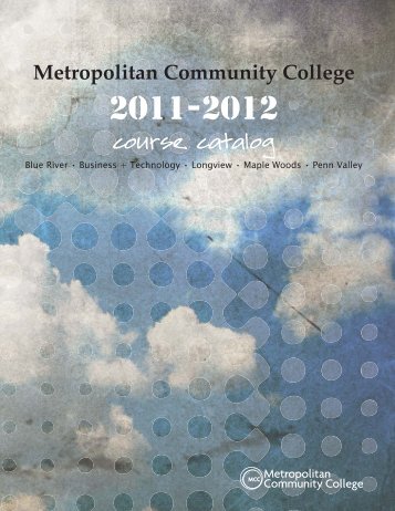 Metropolitan Community College course catalog