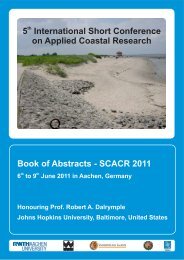 Book of Abstracts - Lehrstuhl und Institut für Wasserbau und ...