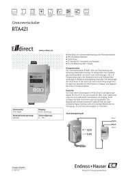 RIA15 - E-direct Shop Endress+Hauser Deutschland
