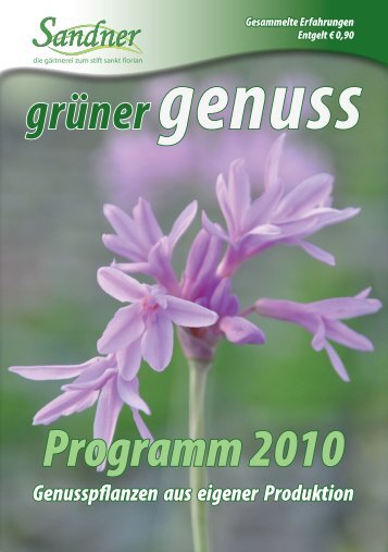 Genuss - Sandner